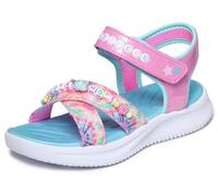 Skechers JUMPSTERS Sandal TIE DYE BFFs, Pink, 3 UK