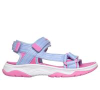 Skechers Girls Tread Seeker Sandals in Lavender/Pink, Size 9.5 | Textile/Synthetic, Machine Washable