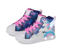 Skechers Girls' Twinkle Magic Trainers, Navy Multicolour, 10.5 UK