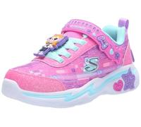 Skechers Girl's Twinkle Sparks Ombre Flutter Sneaker, Pink, 13.5 UK Child