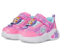 Skechers Girl's Twinkle Sparks Ombre Flutter Sneaker, Pink, 2.5 UK
