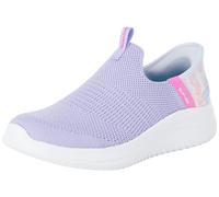 Skechers Girls Slip-On, Lavender Mesh/Multi Trim, 4.5 UK