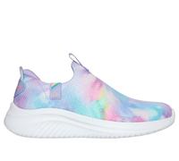 Skechers Girls Ultra Flex 3.0 - Ombre Envy Sneaker in Lavender, Size 2 | Textile/Synthetic, Machine Washable