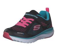 Skechers Girls Ultra Groove Hydro Mist Sneaker, Black Textile Multi Trim, 13 UK