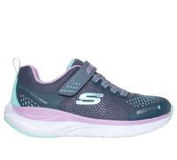 Skechers Girls Ultra Groove Hydro Mist Sneaker, Gray Textile Multi Trim, 12.5 UK