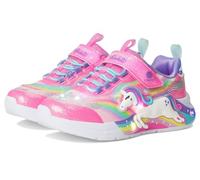 Skechers Girl's Unicorn Chaser Sneakers, Pink Sparkle Mesh/Multi Trim, 13 UK Child