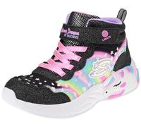 Skechers Girl's Unicorn Dreams Magical Dreamer Sneakers, Black Sparkle Synthetic /Multi Trim, 12.5 UK Child