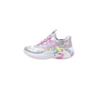 Skechers 302296L/SMLT UNICORN DREAMS - STARRY LITE Girls Trainers Silver Multi - UK 12 (Small Kids)