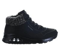 Skechers Girls Uno Gen1 Ankle Boot, Black, 4 UK Child