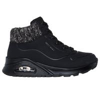 Skechers Girls UNO Gen1 - Darling Daze Boots in Black, Size 3 | Synthetic/Textile