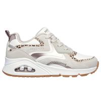 Skechers Girls UNO Gen1 - Leopard Surge Sneaker in Natural, Size 1.5 | Synthetic/Textile