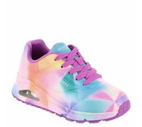 Skechers Girls Uno Gen1 Sneaker, Purple Multi, 2.5 UK
