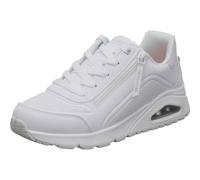 Skechers Girls' UNO Gen1 Trainer, White, 11.5 UK Child