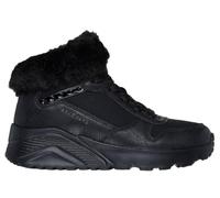 Skechers Girls Uno Lite Comfurt Collar Ankle Boot, Black, 5 UK Child