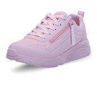Skechers Girls' Sneakers UNO LITE - EASY ZIP Light Pink Synthetic/Trim UK 9.5