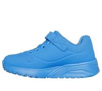 Skechers Girls x JGoldcrown: UNO Lite - Love Levitate Sneaker in Blue, Size 12 | Synthetic/Textile, Machine Washable