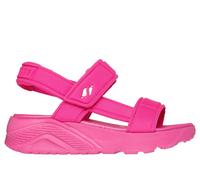 Skechers Girls UNO Lite Sandal - Sunny Stand Sandals in Hot Pink, Size 1.5 | Textile, Machine Washable