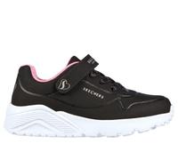 Skechers Girls Uno Lite Sneaker, Black, 12 UK