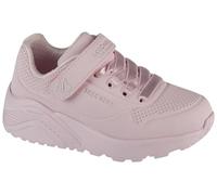 Skechers Girls Uno Lite Sneaker, Light Pink, 1.5 UK