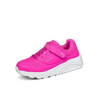 Skechers Girls Uno Lite Sneaker, Pink, 13 UK