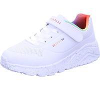 Skechers for woman/girl. 310384L Trainers Uno Lite Metallic white (39), 1 to 3 cm, Laces, Casual, children's fashion