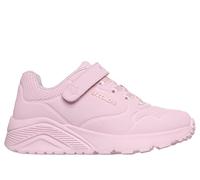 Skechers Girl's UNO LITE Star ICON Trainers, Light Pink Synthetic/Trim, 12.5 UK Child