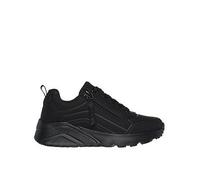 Skechers Girls Uno Lite Trainer - Black, Black, Size 1 Older Black