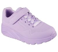 Skechers Girls Uno Lite Trainers, Lavender Synthetic Trim, 10 UK