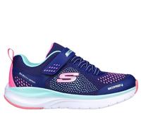 Skechers Girls Waterproof: Ultra Groove - Hydro Mist Sneaker in Navy Blue, Size 10 | Textile/Synthetic