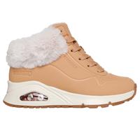Skechers Girls Waterproof: UNO Gen1 - Comfurt Kicks Sneaker in Chestnut, Size 13 | Synthetic/Textile