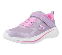Skechers Girls' Wave 92 Trainer Shoe Trainer, Lavender, 2 UK Child