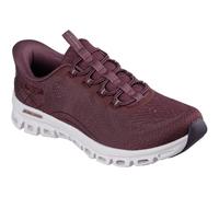 Skechers Glide-Step Elevate Amaze Textile Womens Burgundy Trainers - Red - Size UK 5