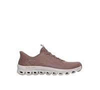 Skechers Women's Glide-Step Elevate Amaze Trainers, Brown Mesh, 4 UK