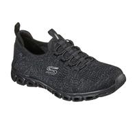 Skechers Glide Step Textile Women's Black Trainers UK 8