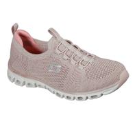 Skechers Glide Step Memory Foam Womens | Slip On Shoes | Rose | UK Size 4