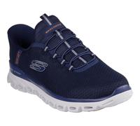 Skechers Glide Step Noxus Mens Blue Slip Ins Hands Free Trainers Size 8-13