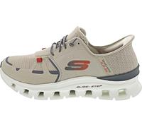 Skechers Glide-Step PRO Hands Free Slip-in TrainersMen, Taupe Orange, 8 UK