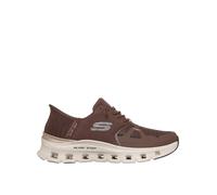 Skechers Glide-step Pro Radiant Stride Metallic Hotmelt Overlay Mesh Bungee Slip-ins, Brown, Size 3, Women Brown