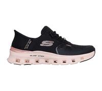 Skechers Glide-Step Pro Radiant Stride Womens Black Mesh/Rose Gold Trim Trainers