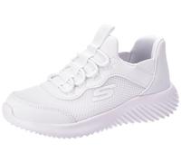 Skechers Bounder - Brisk-Burst Slip On Trainers Unisex Kids C12 (30) White