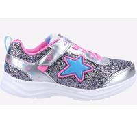Skechers Glimmer Kicks Girls Trainers Sneaker Touch Shine Fastening 302310L