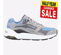 Skechers Global Mens MEMORY FOAM Sport Comfort Trainer Grey
