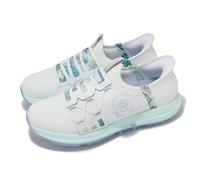 Skechers Women's Elite 5 Arch Fit Waterproof Slip in Sneaker, White/Multi, 7.5