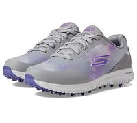 Skechers Go Golf Max Arch Fit Spikeless Golfschuh Women's Trainers, Grey Purple Splash Proof, 36 EU