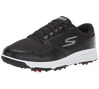 Skechers GO Golf Men's Torque Sport Fairway Relaxed Fit Spiked Golf Shoe Black Size: 9.5