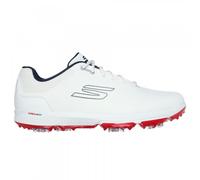 SKECHERS GO GOLF PRO 6 GOLF SHOES - WHITE / NAVY / RED - 10 UK