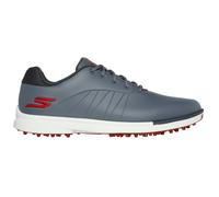 Skechers Men's GO GOLF Tempo Waterproof Spikeless Golf Shoes, Mens, Grey/red, 10 | American Golf