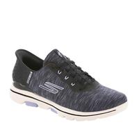 Skechers Go Golf Walk 5 Slip Ins Spikeless Shoes Womens Black/Lavender 7 UK