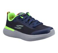 Skechers Go Run 400 V2 Memory Foam | Running Trainers | Navy/Lime | UK Size 13.5