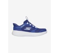 Skechers Go Run 400 V2 Tetra Speed Slip-Ins shoes Blue White Girl - 33.5